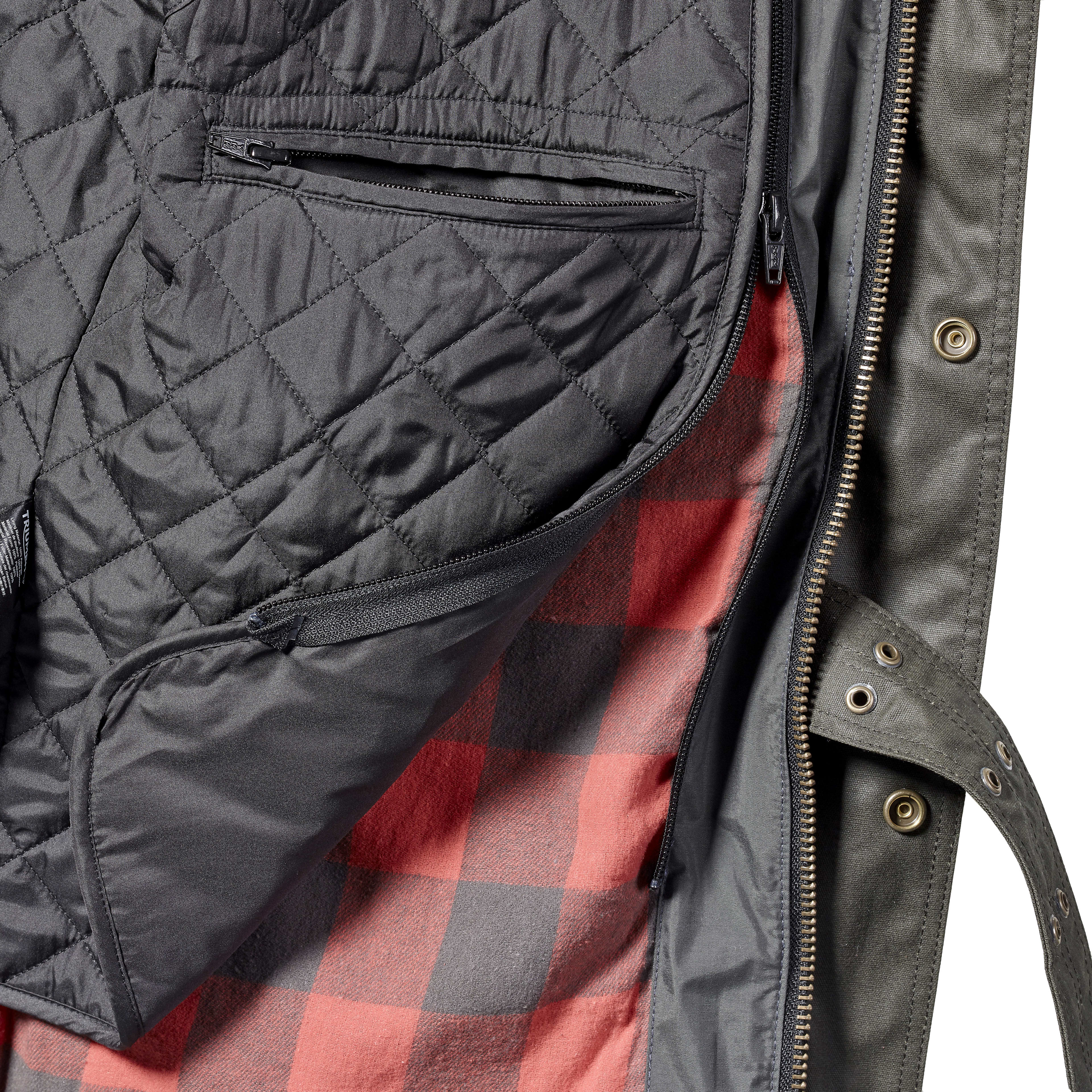 Beck Wax Cotton Khaki Jacket | Motorcycle Clothing